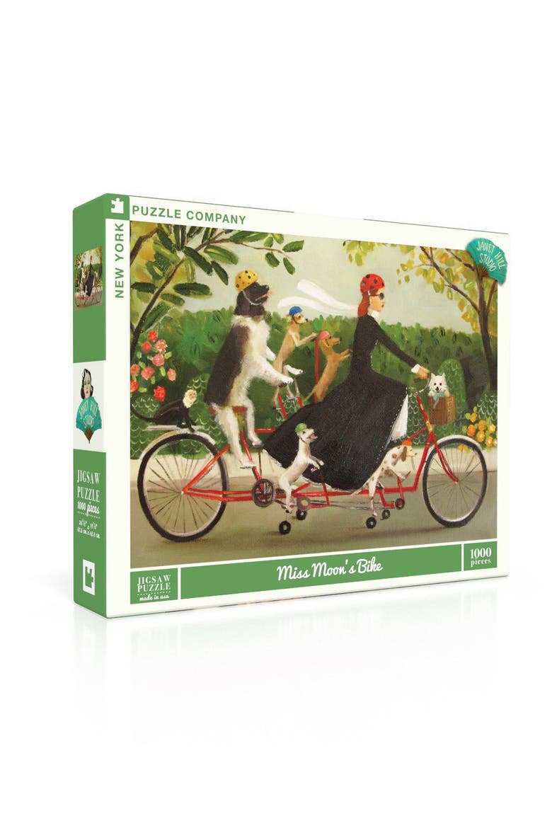 Miss Moon's Bike 1000 Piece Puzzle, Alternate, color, No Color