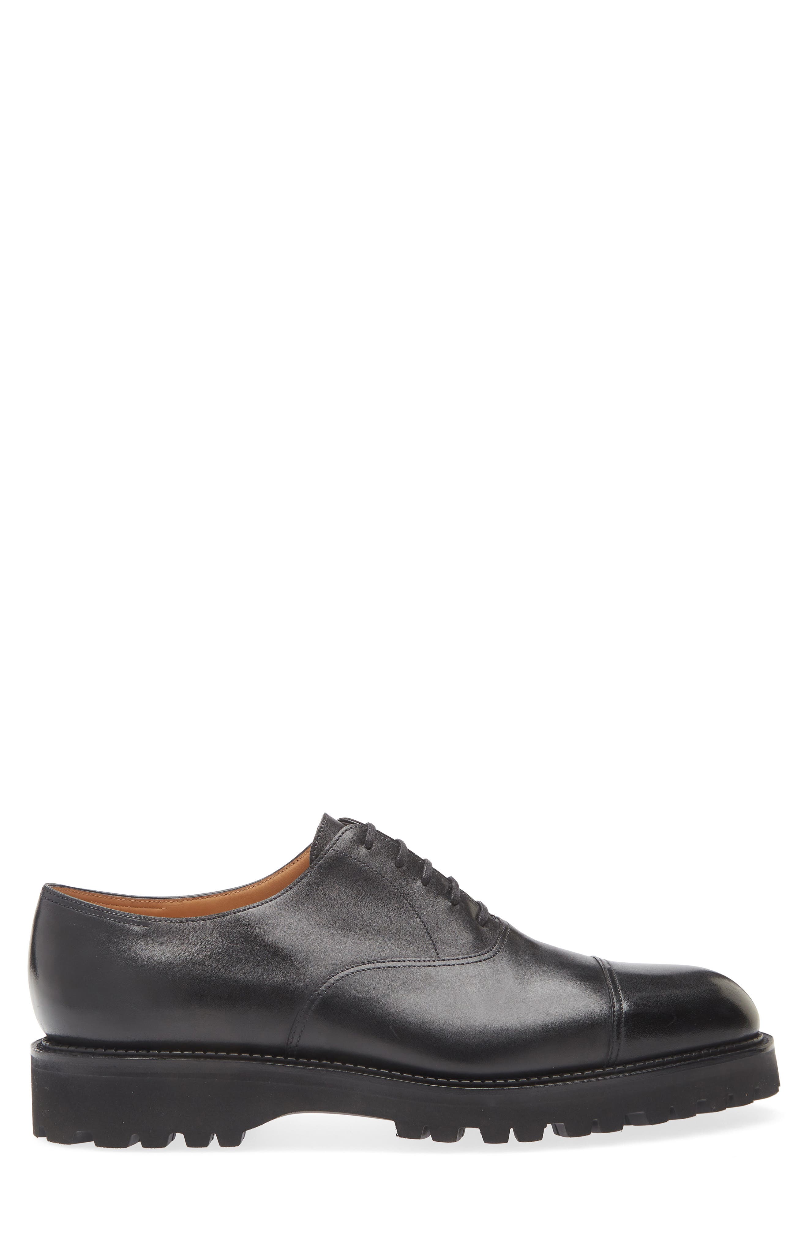 John Lobb City II Standard Cap Toe Oxford, Alternate, color, Black