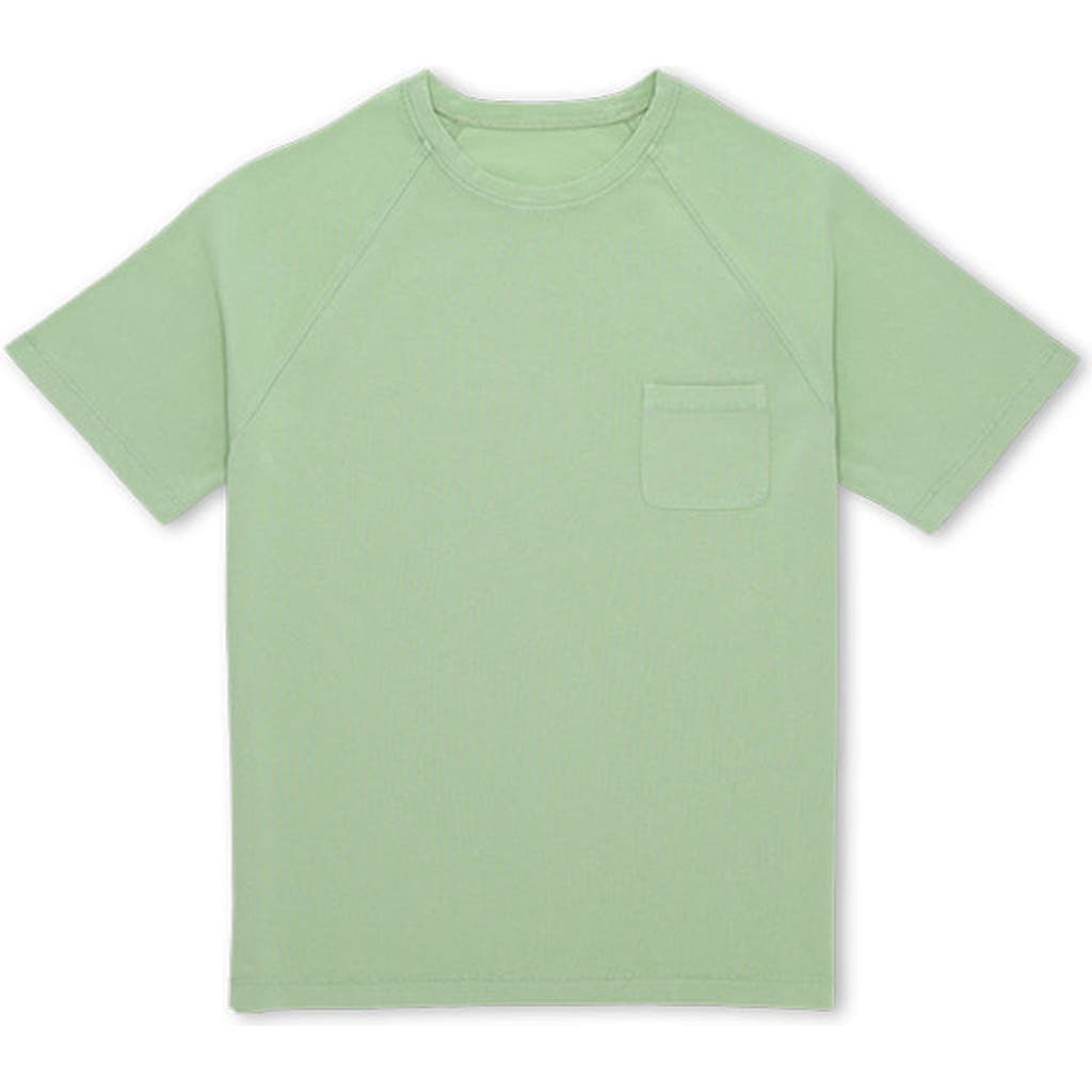 Fortela Vermont Jersey T-shirt With Chest Pocket In Green