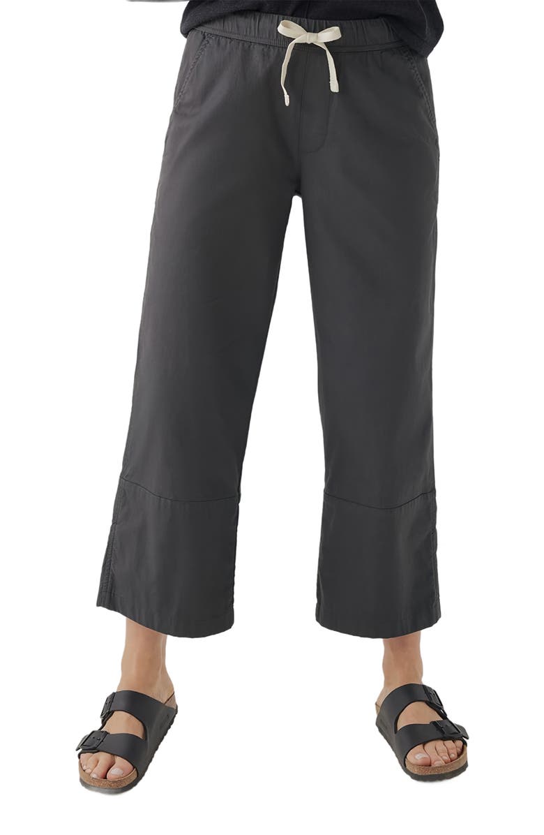 Pact Organic Cotton Daily Twill Crop Pant, Alternate, color, 
