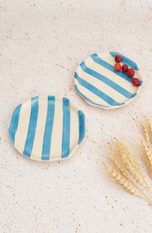 Casa Amarosa Stripe Plate