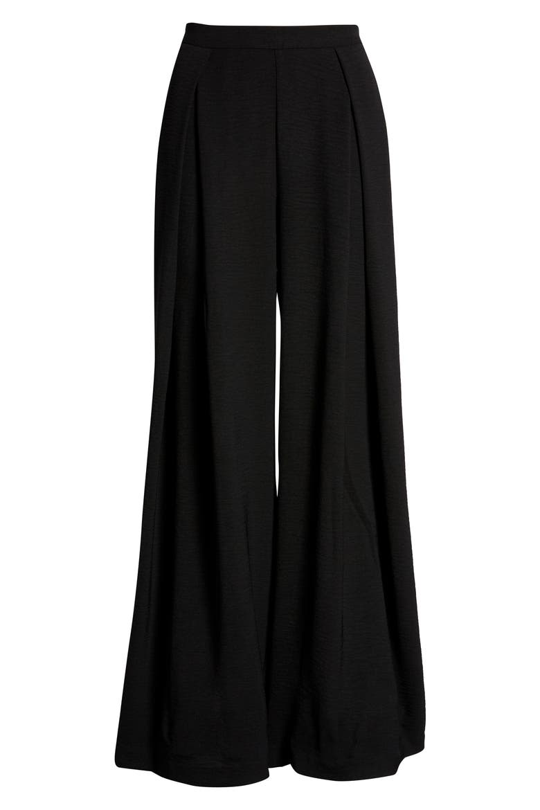 Wide Leg Pants, Alternate, color, RICH BLACK