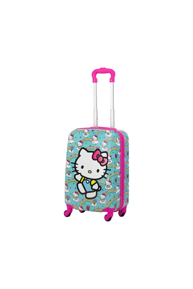 Hello Kitty Rainbows Kids 21" Luggage, Main, color, MULTI