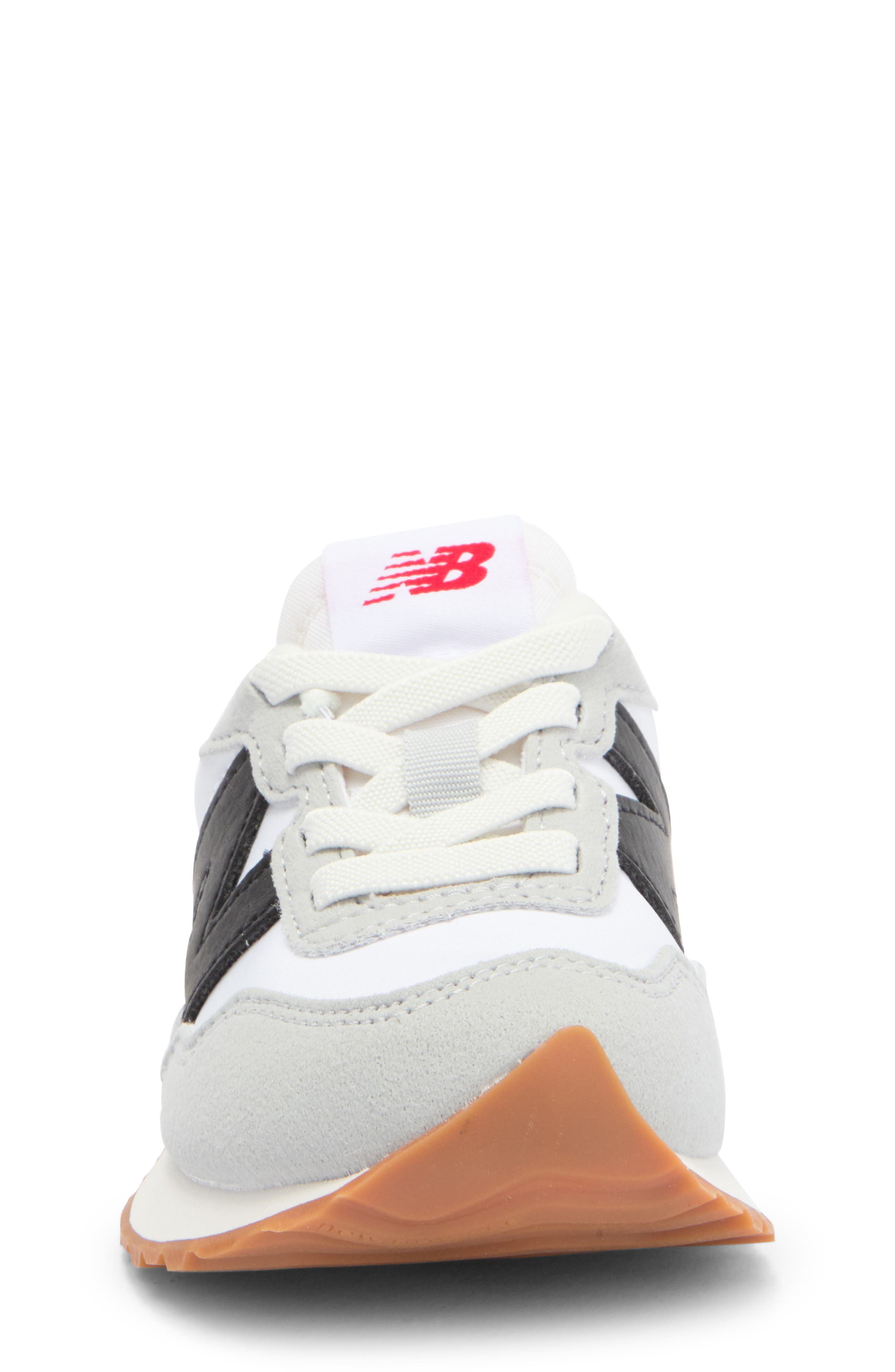 New Balance Kids' 237 Sneaker, Alternate, color, White/ Black