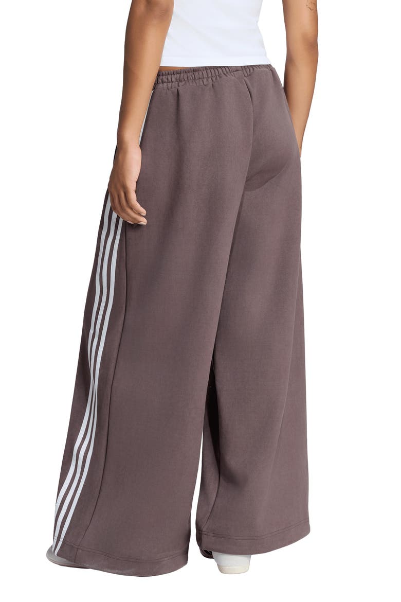 Faux Suede Wide Leg Pants, Alternate, color, AURORACOFFEE