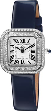 GV2 Bellagio Diamond Swiss Bracelet Watch, 30mm