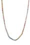 Rainbow Crystal Tennis Necklace