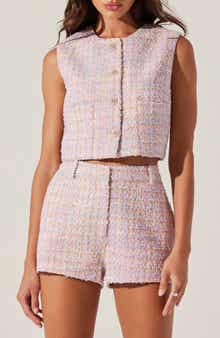 Wynn Tweed Crop Vest