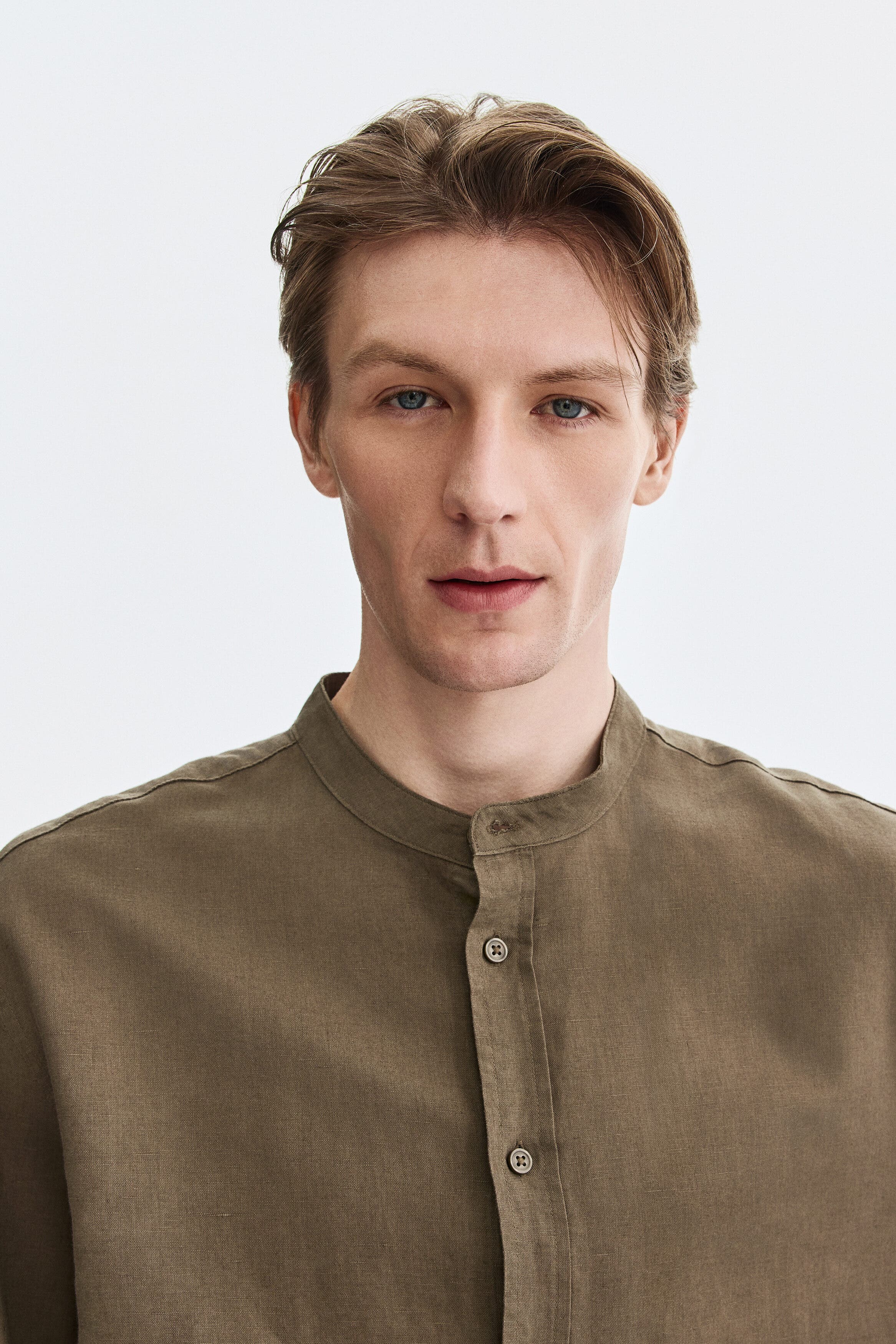 Relaxed-fit linen-blend shirt - image 4