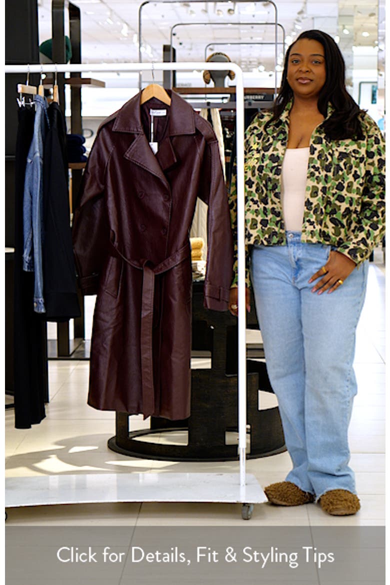 Vita Faux Leather Jacket video