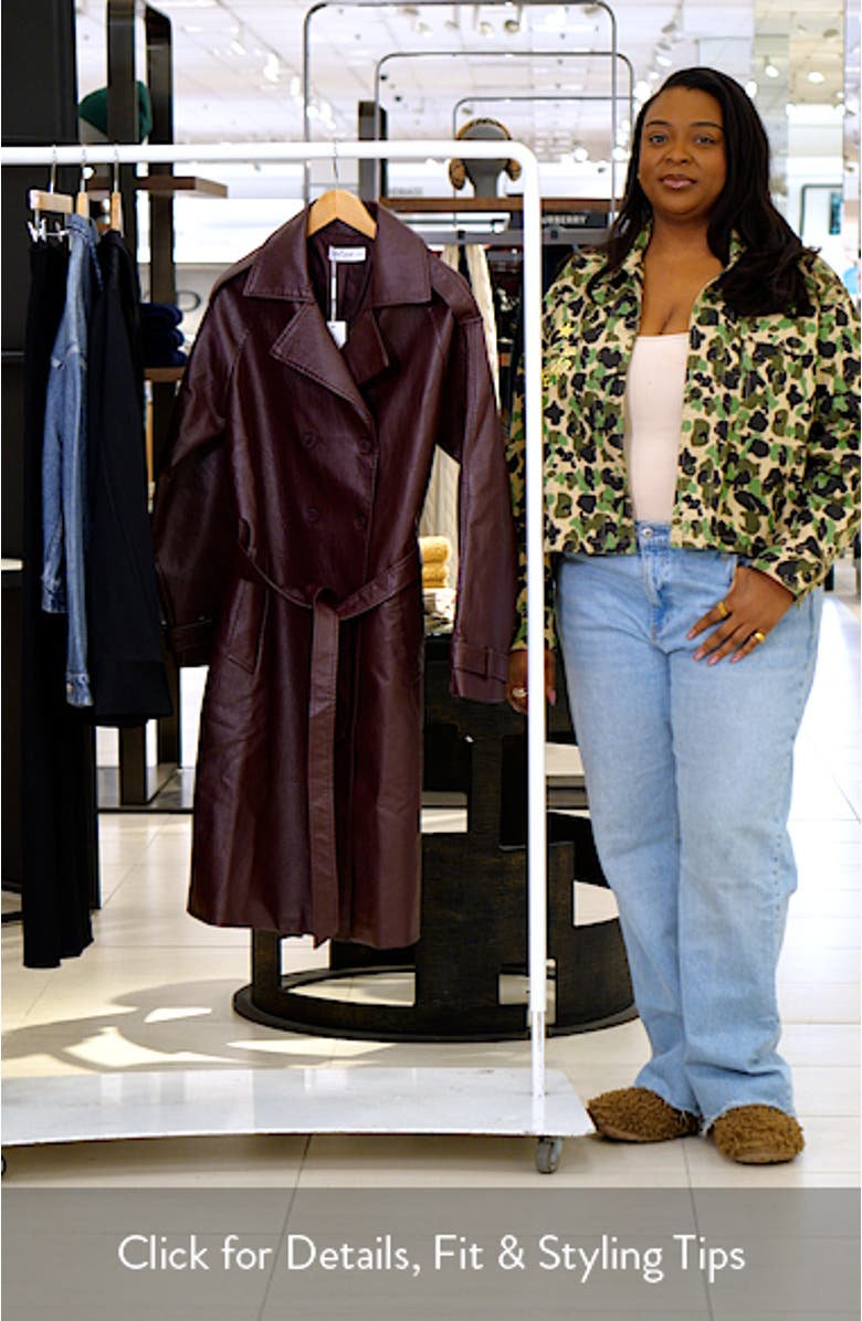 Vita Faux Leather Jacket, sales video thumbnail