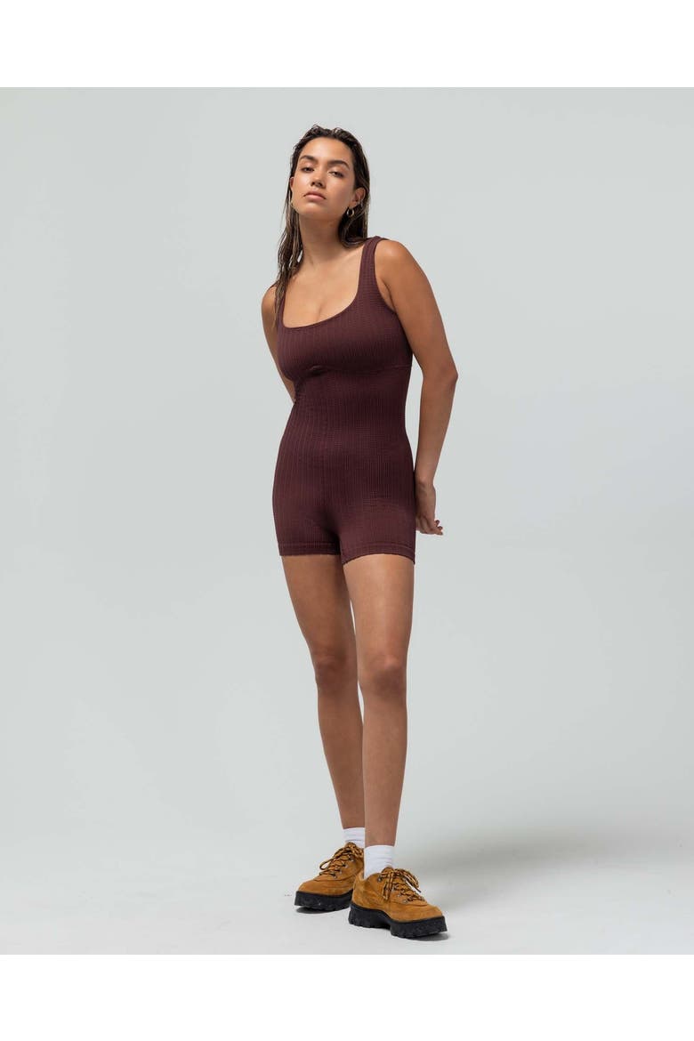 The Textured Runsie, Main, color, MAPLE