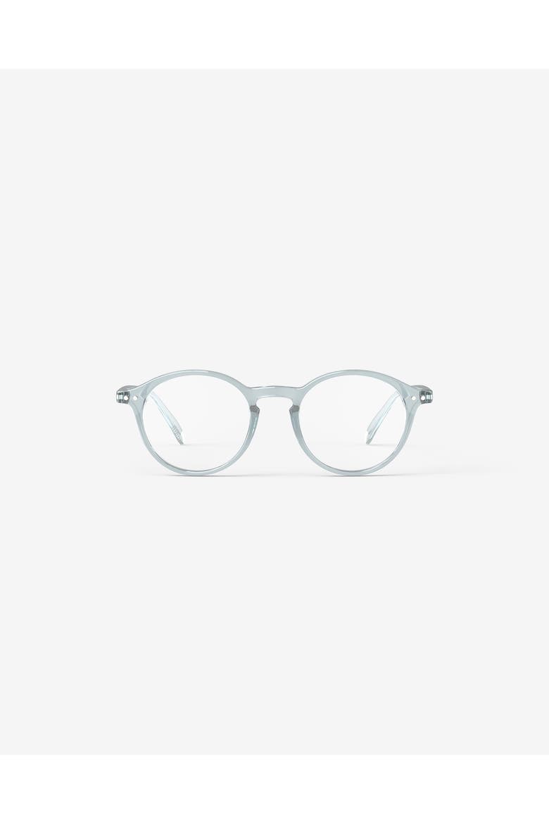#D 48mm Pantos Reading Glasses, Main, color, Frozen Blue