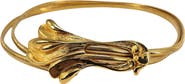 MADISON BEVERLY HILLS Vintage 1970s Stretch Snake Gold Swirl Belt