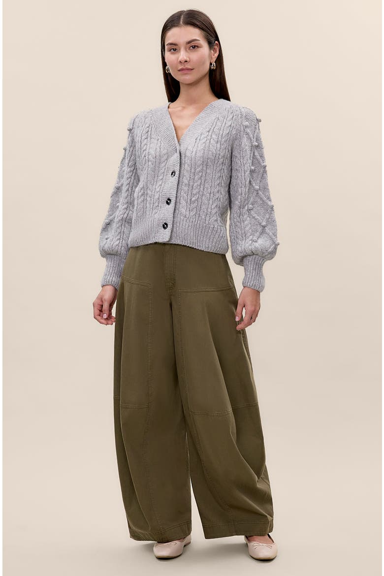 Petra Cardigan, Alternate, color, Light Grey