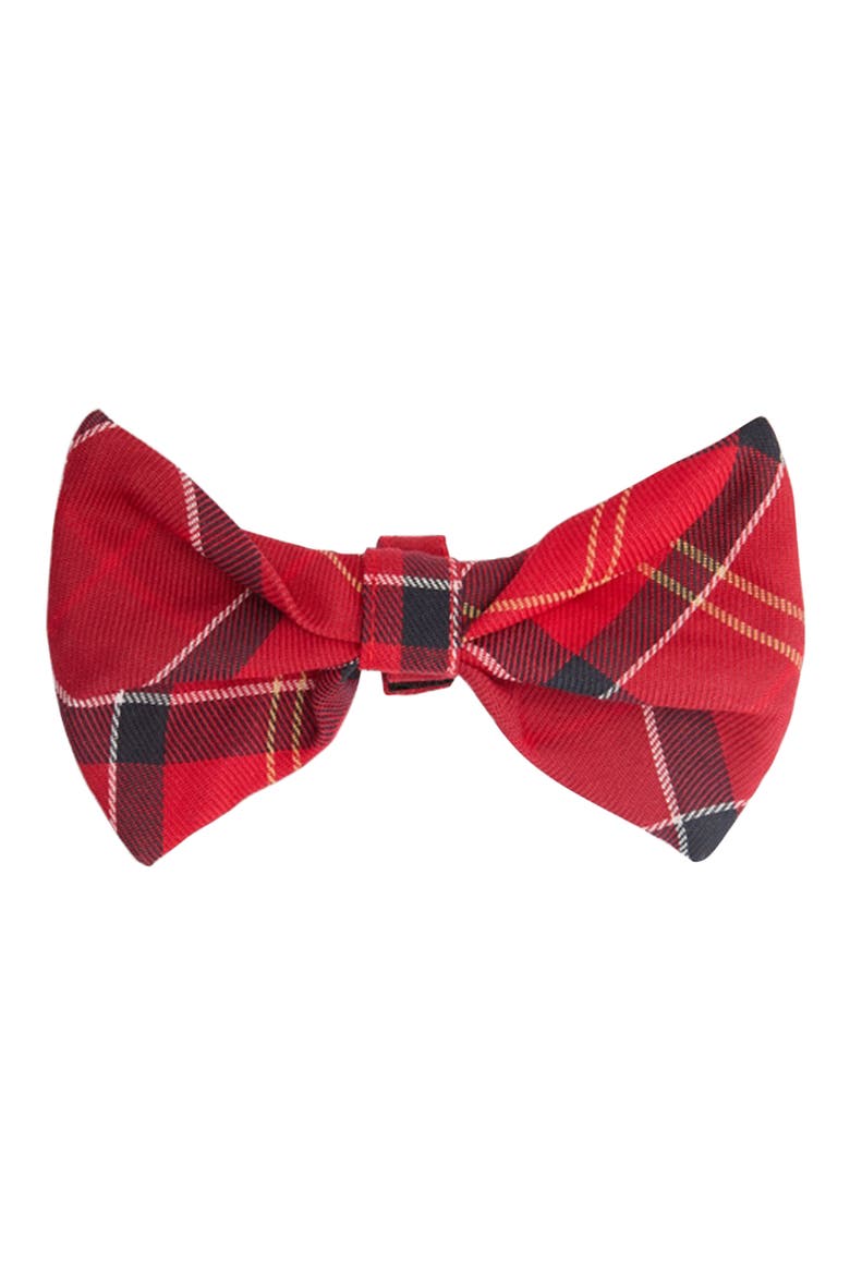 Tartan Dog Bow Tie, Main, color, CARDINAL TARTAN