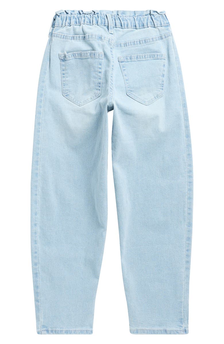 Vigoss Kids' Floral Embroidered Patch Jeans, Alternate, color, Light Wash