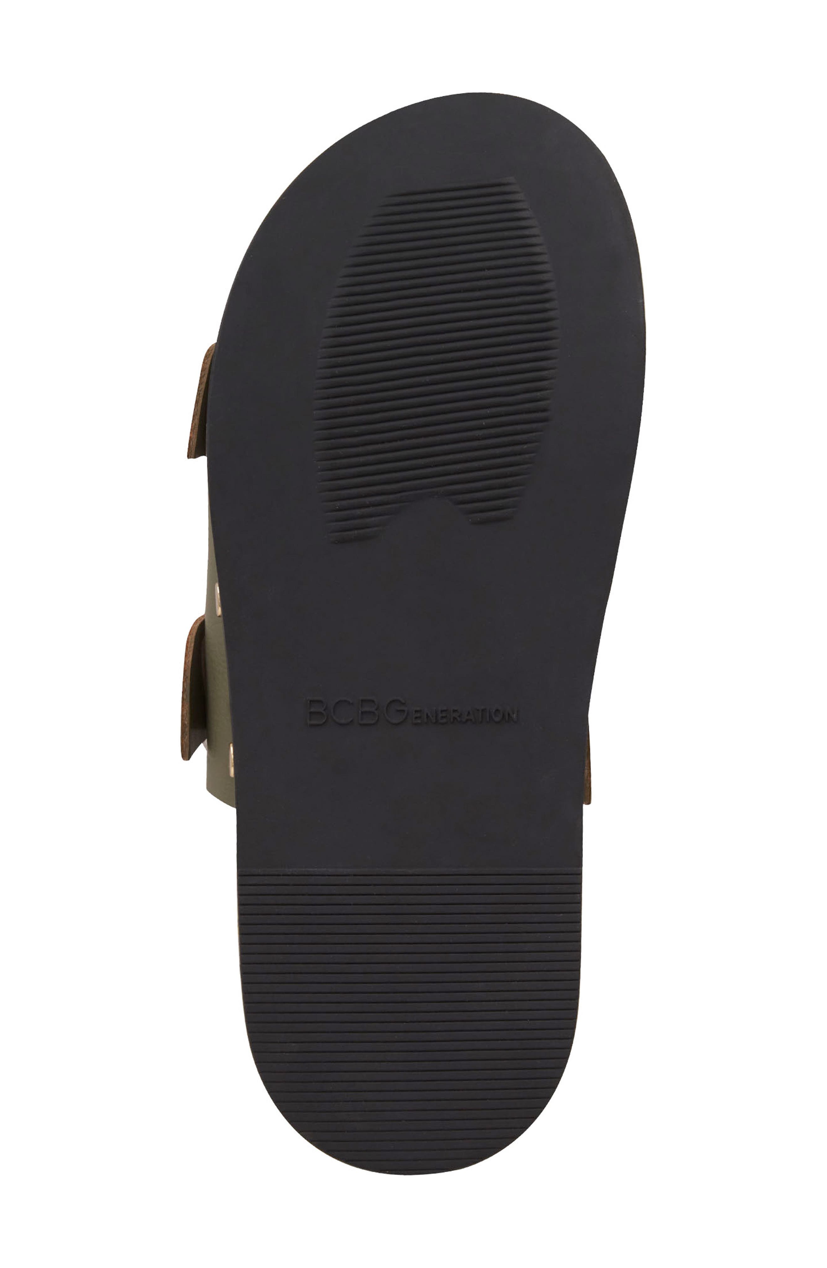 Bamba Platform Sandal, Alternate, color, BURNT OLIVE