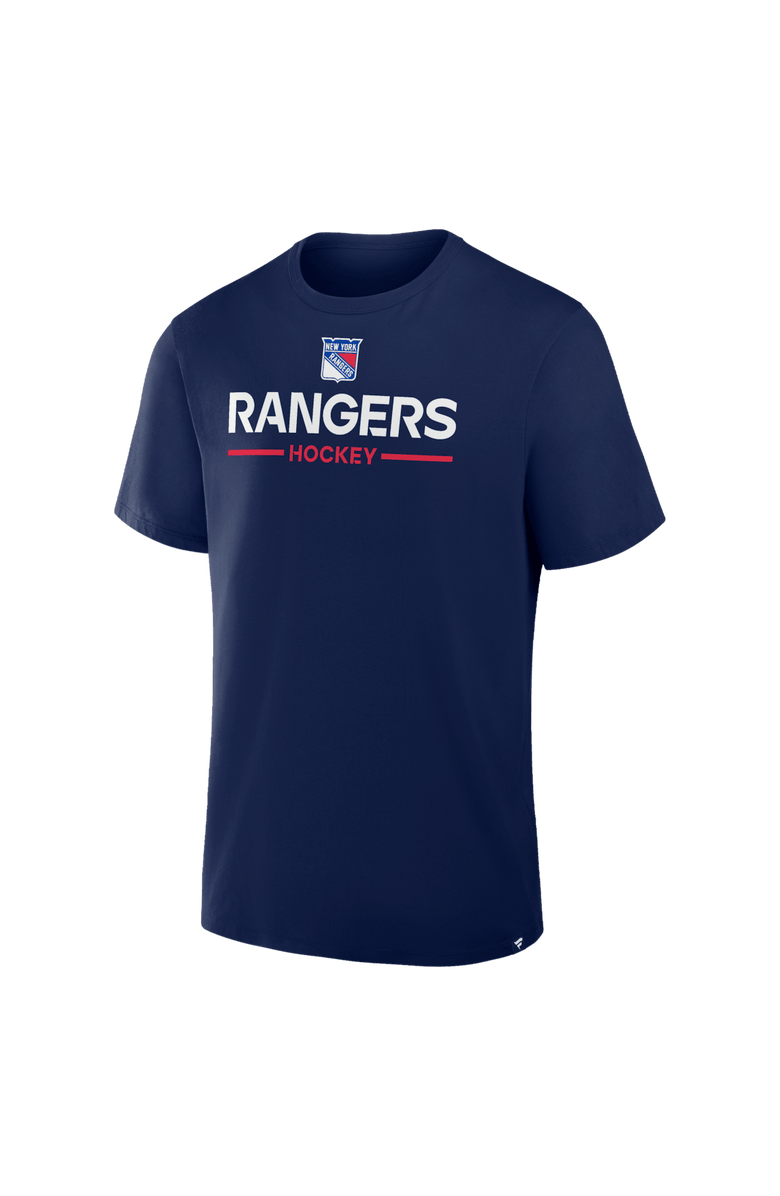 FANATICS Men's Fanatics Navy New York Rangers Authentic Pro Primary T-Shirt, Alternate, color, Navy