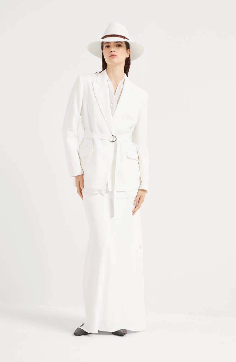 Brunello Cucinelli Fluid skirt, Alternate, color, 