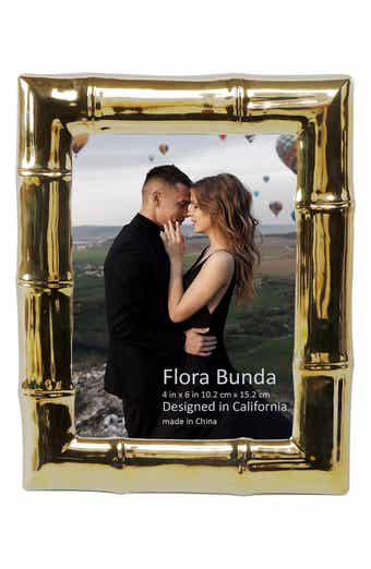 FLORA BUNDA Bamboo Ceramic Picture Frame