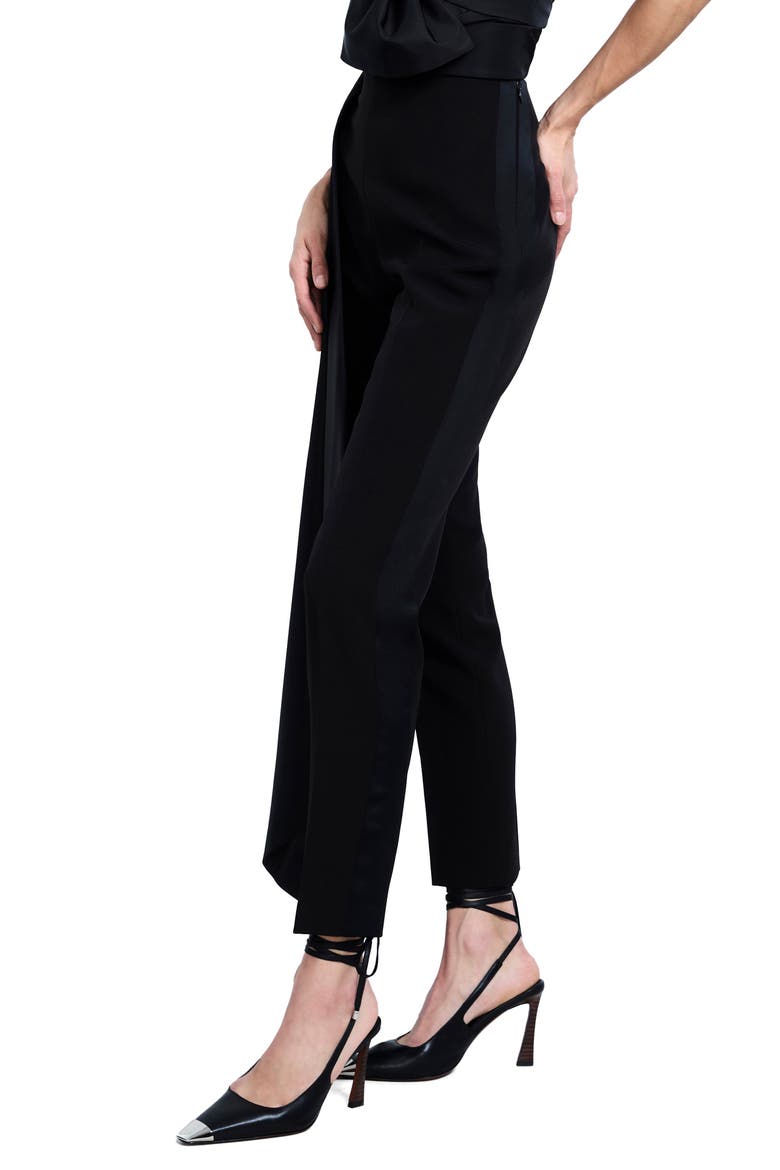 Cigarette Pants, Alternate, color, BLACK
