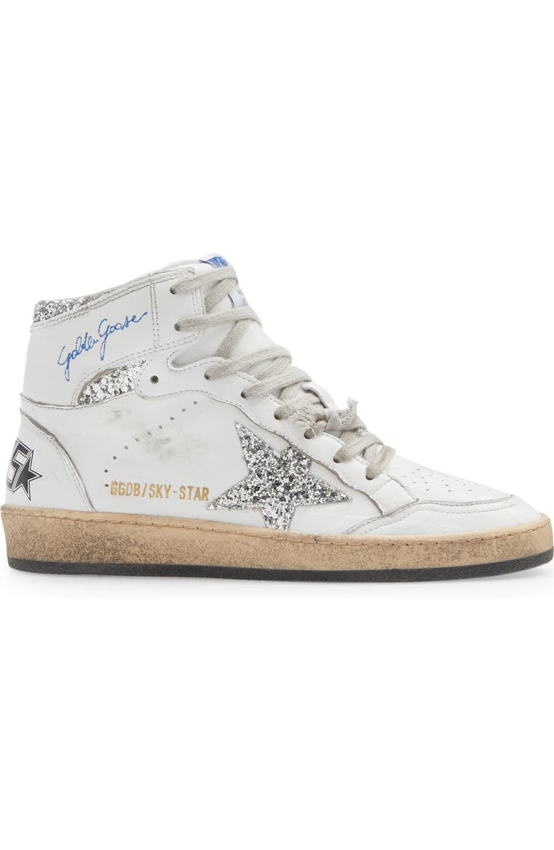 Golden Goose Sky-Star High Top Sneaker, Alternate, color,