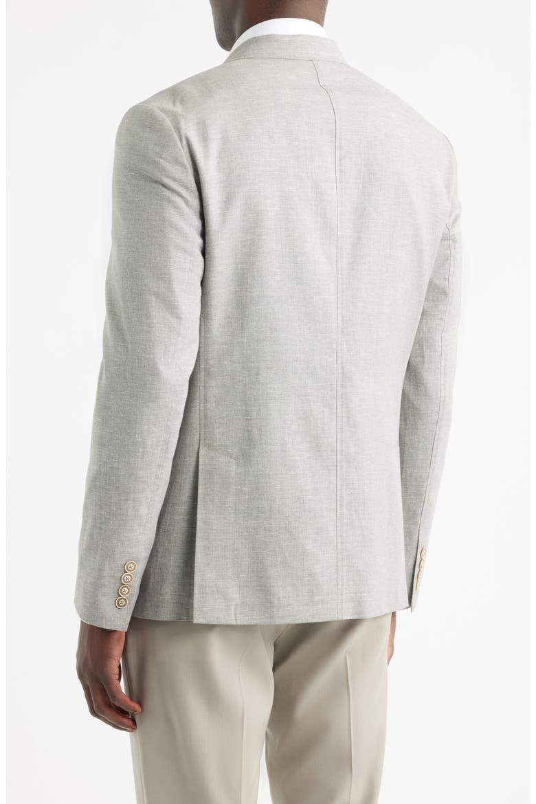 Alfi Textured Sport Coat, Alternate, color, LIGHT GREY