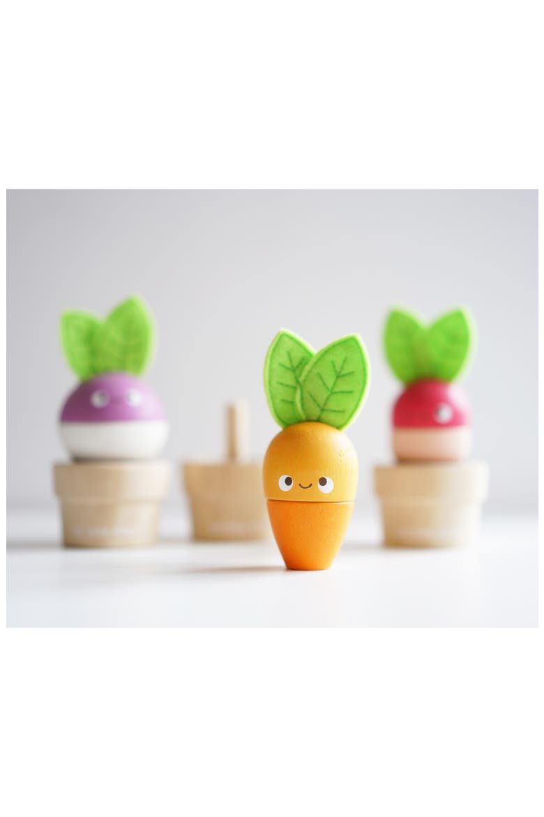 Stacking Veggies Toy Kit, Alternate, color, GREEN RED ORANGE AND PURPLE