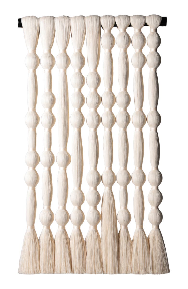 Caralarga Mitla Mini Tapestry, Main, color, White