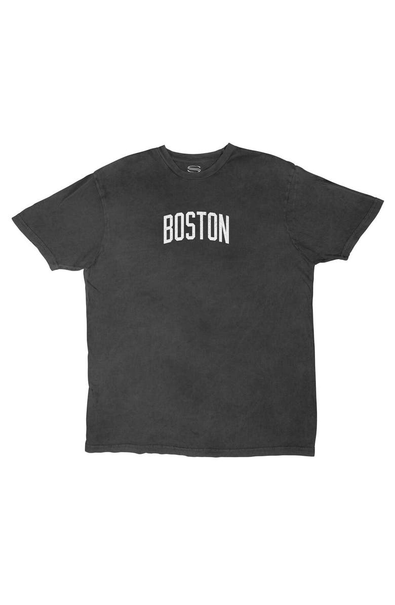 Stadium Essentials Men's Stadium Essentials Charcoal Boston Celtics Get Back Oversized Vintage T-Shirt, Alternate, color, Charcoal