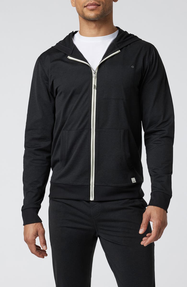 Vuori Coronado Hoodie, Main, color, Black Heather