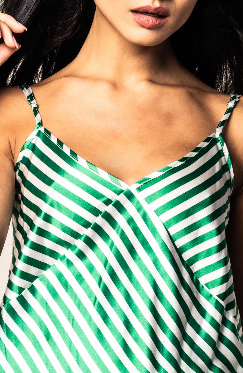 Petite Plume Mulberry Silk Short Pajamas, Alternate, color, 