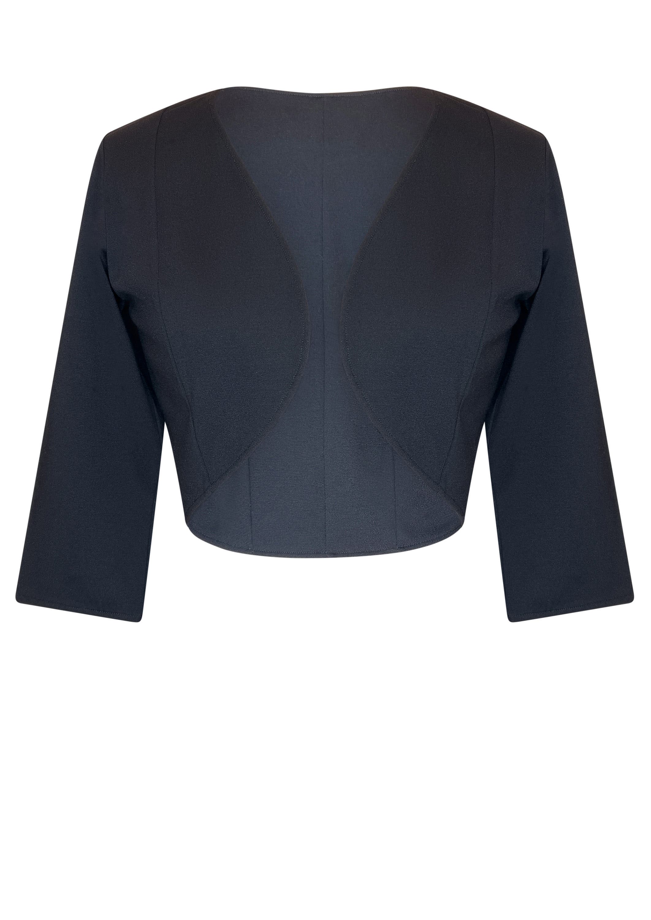 Freya Cropped 3/4 Sleeve Bolero Jacket - image 2