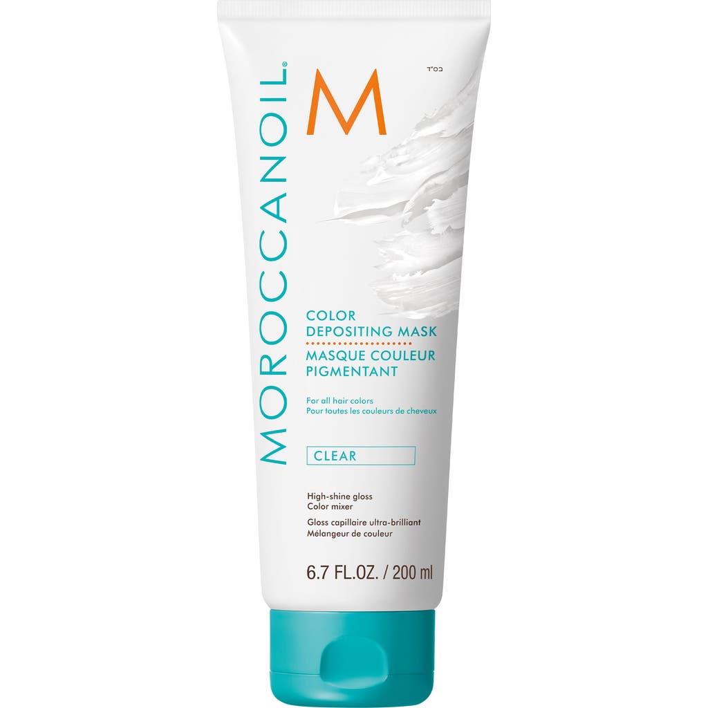 Moroccanoil ® High Shine Gloss Color Depositing Mask Clear In Multi