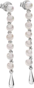 Lucy Quartermaine Royal Pearl Drop Earrings