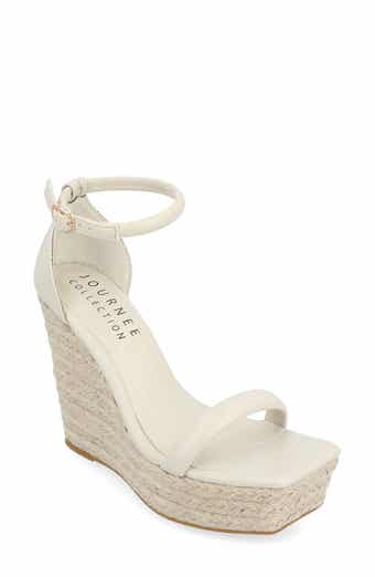 Journee Collection Olesia Espadrille Wedge Platform Sandal