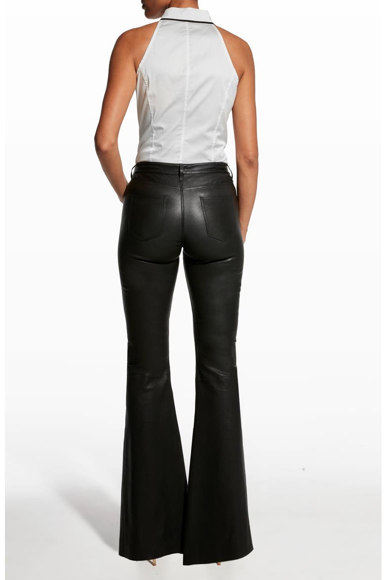 Reese Halter Blouse, Alternate, color, White