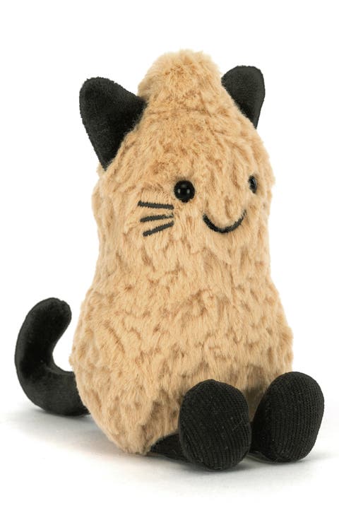 Amuseables Peanut Cat Stuffed Animal