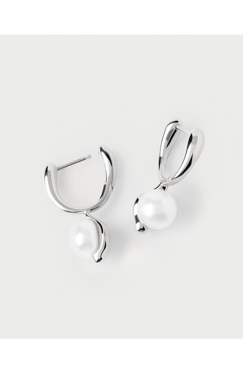 PDPAOLA La Perla Mini Hoops, Alternate, color,