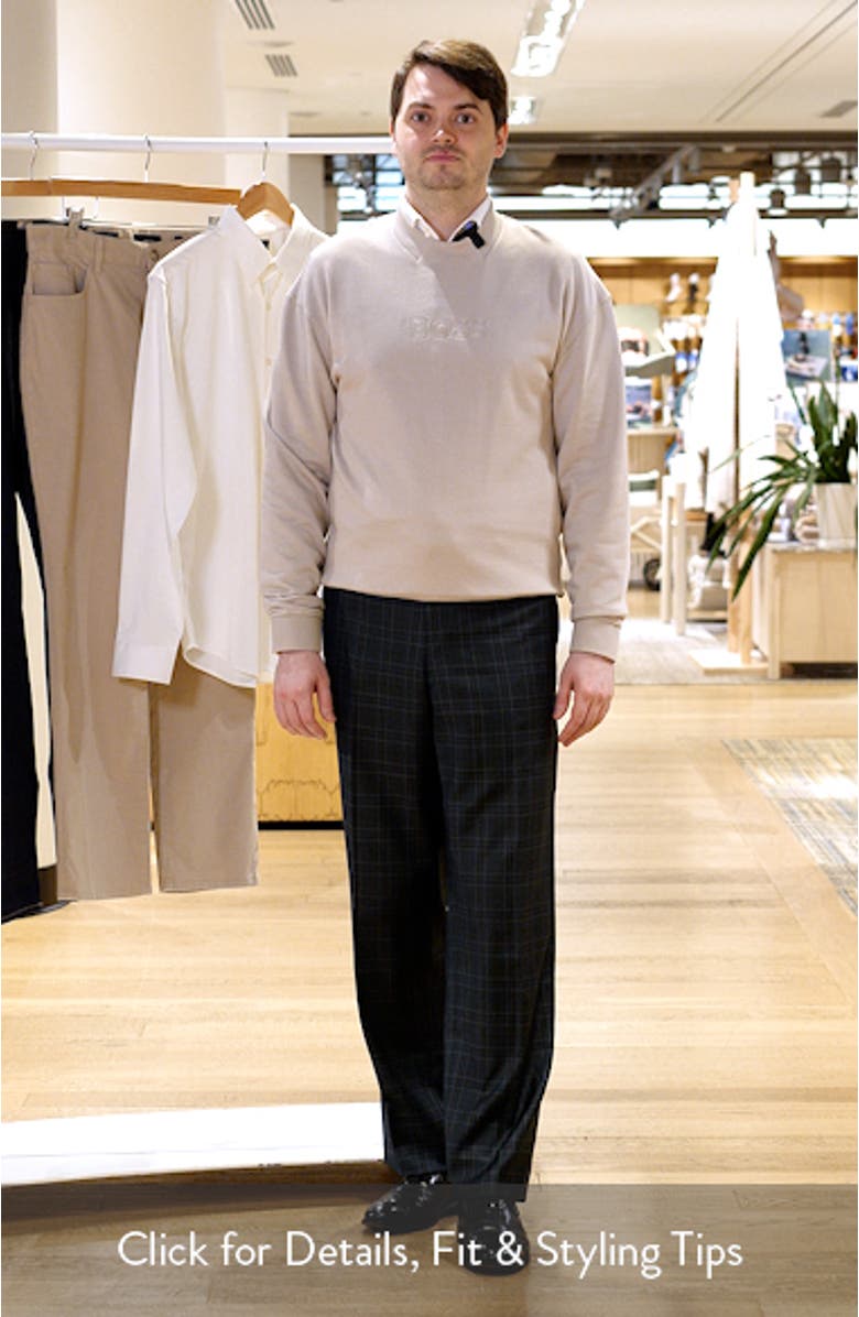 Cotton French Terry Crewneck Sweatshirt, sales video thumbnail