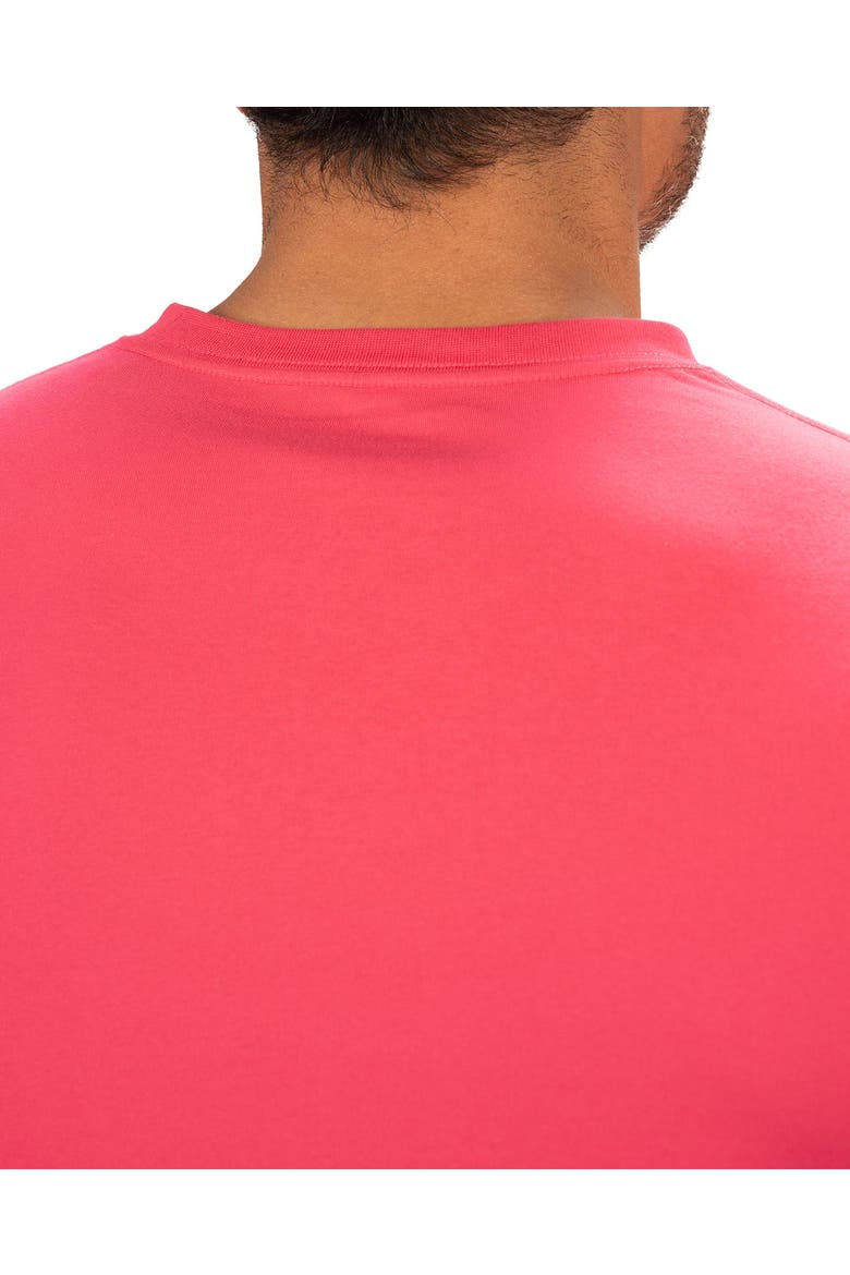 Luxe Tee SS, Alternate, color, Raspberry