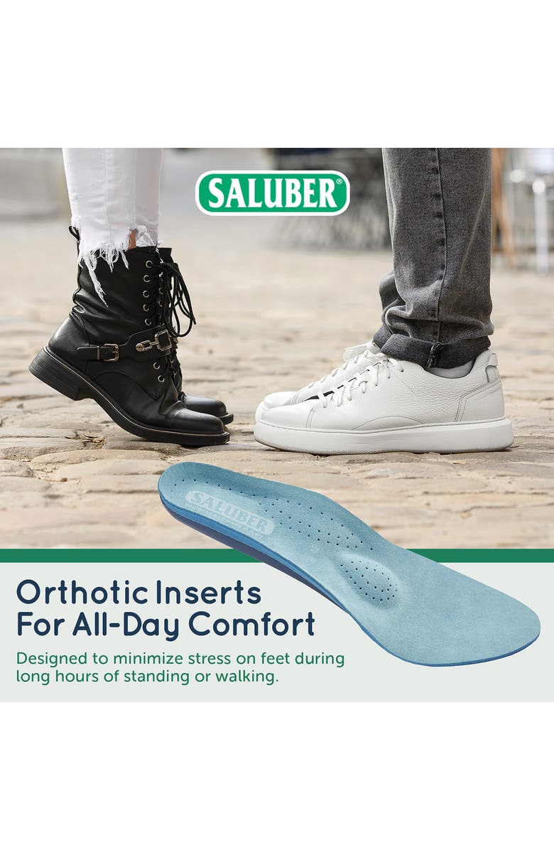 Saluber Premium Full Length Orthotic Insole, Alternate, color, Blue