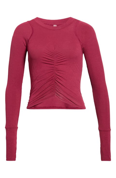 FP Movement Tempo Ruched Long Sleeve T-Shirt