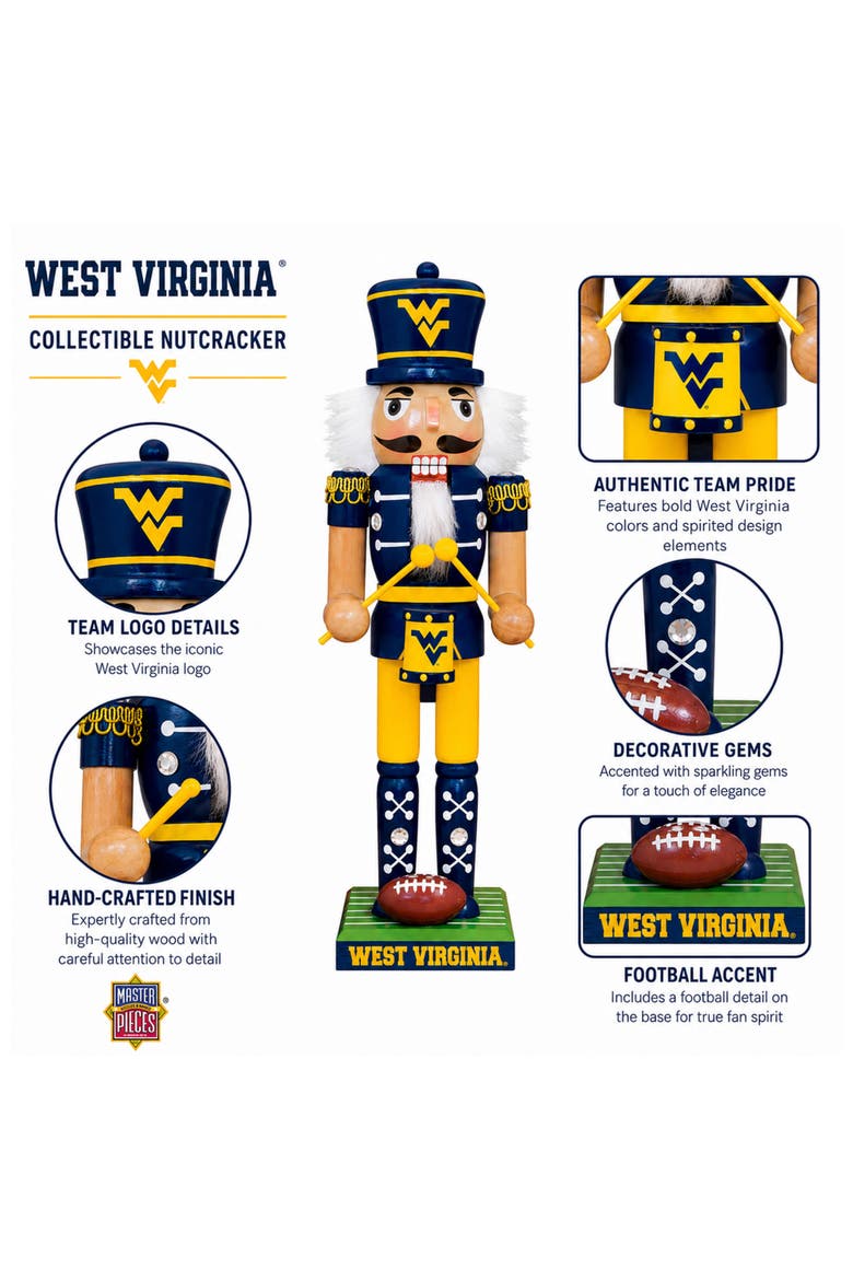 West Virginia Collectible Nutcracker, Alternate, color, Multicolor