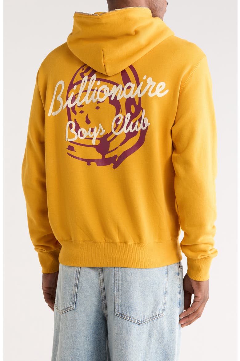Zip Helmet Hoodie, Alternate, color, GOLDEN YELLOW