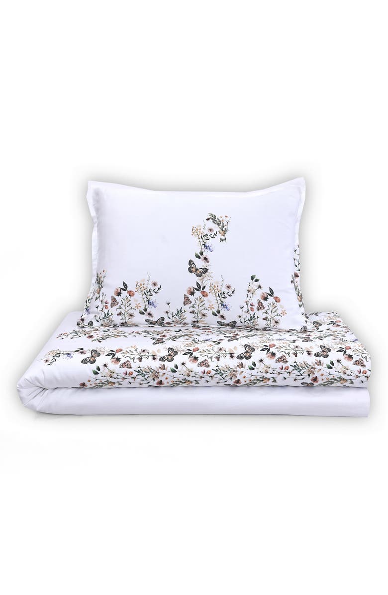 Domani Home Jouy Queen Duvet Cover, Sheet & Shams Set, Main, color, Green