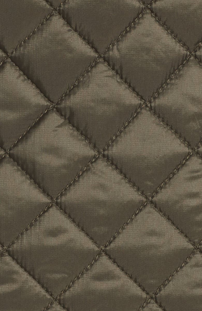 MICHAEL Michael Kors Diamond Quilted Hybrid Hooded Jacket, Alternate, color,