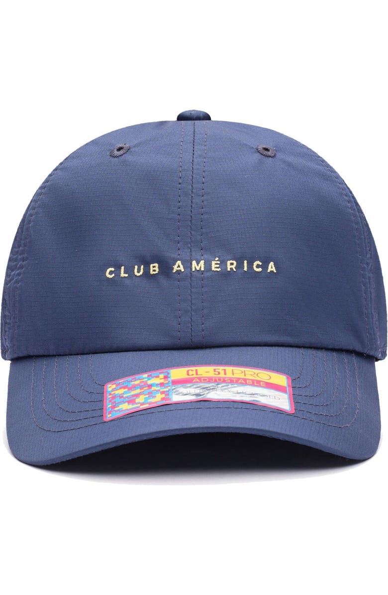 FAN INK Men's Navy Club America Stadium Adjustable Hat, Alternate, color, 