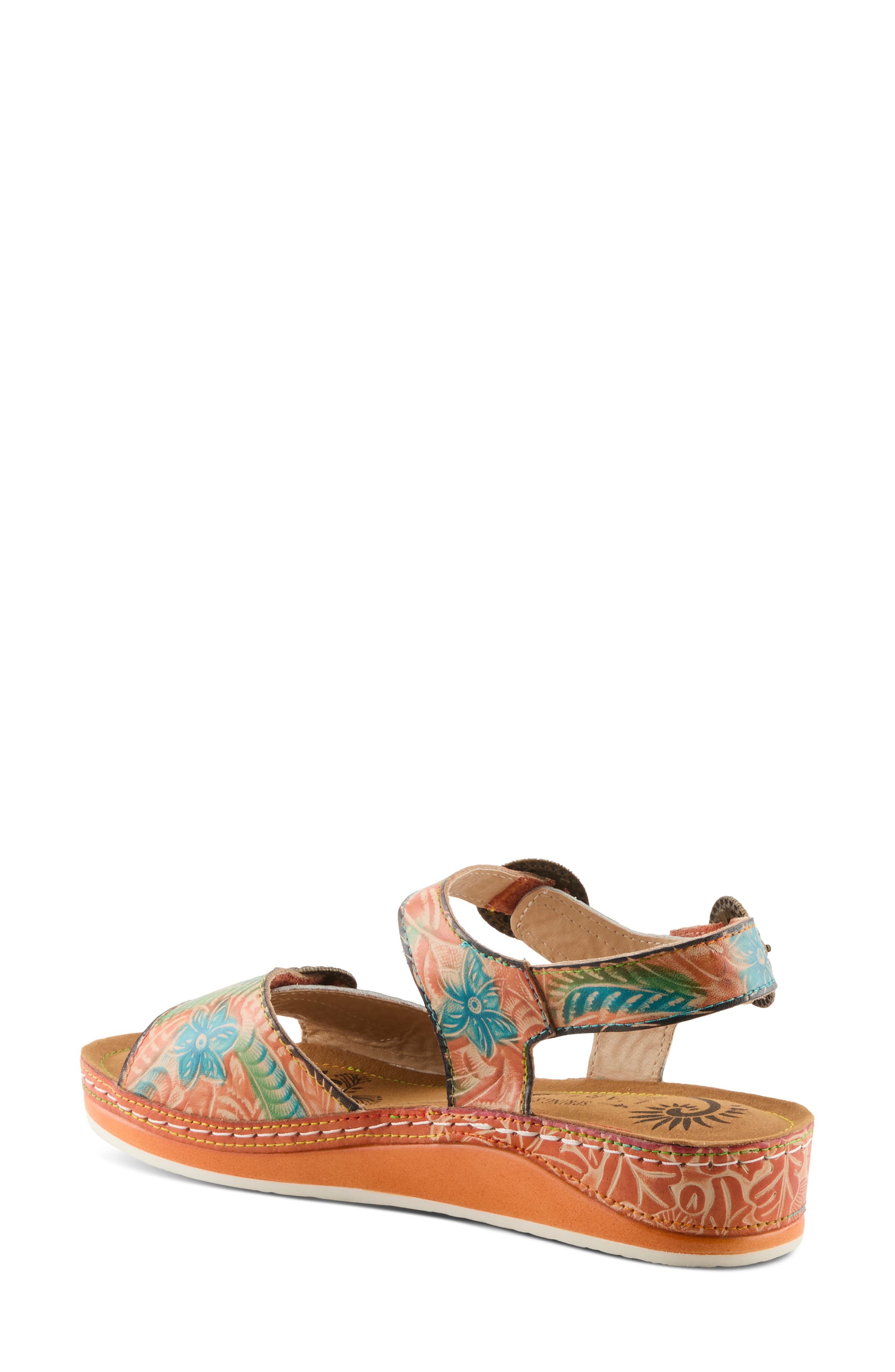 Offtrak Sandal, Alternate, color, ORANGE MULTI